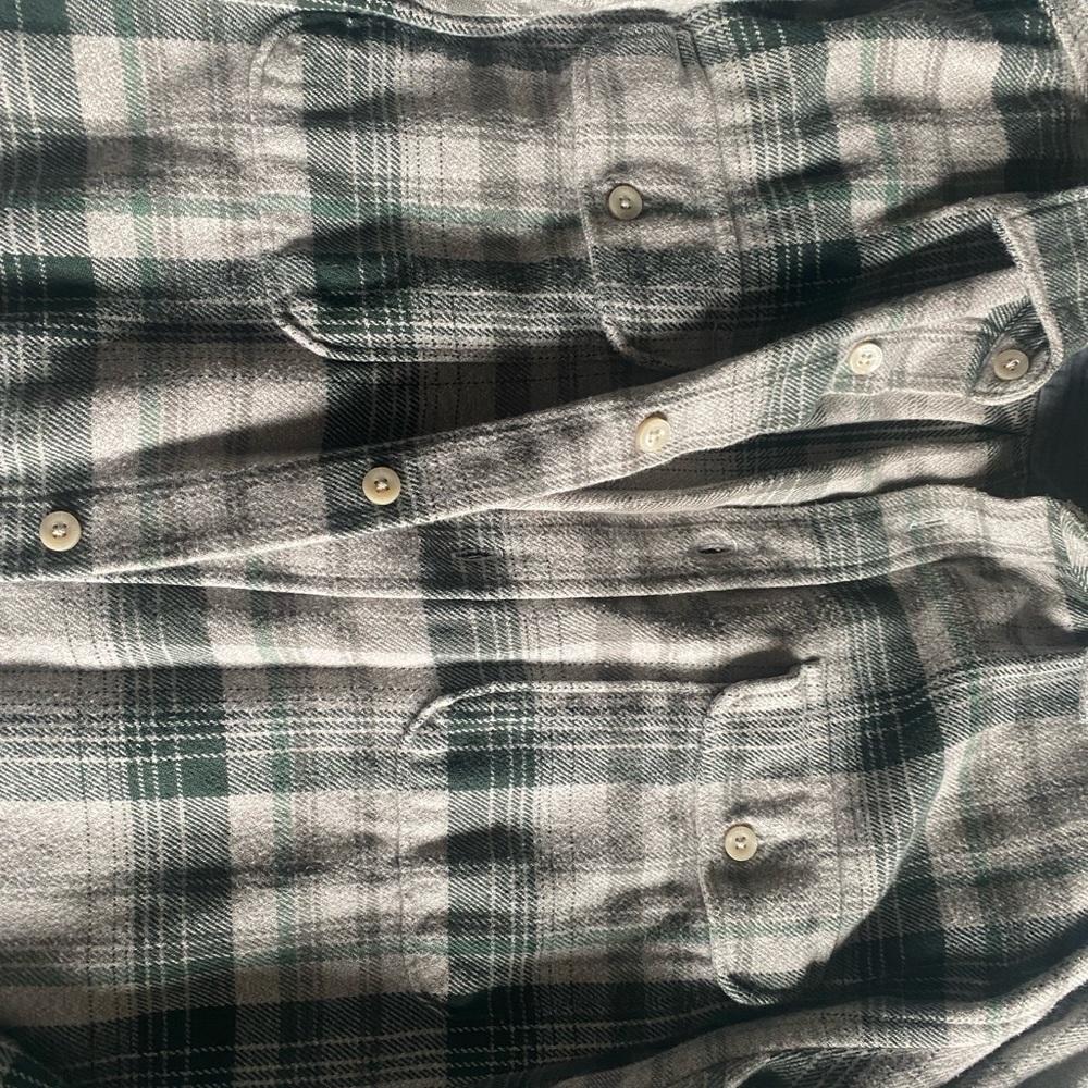 The North Face flannel shirt